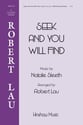 Seek and You Will Find SATB choral sheet music cover